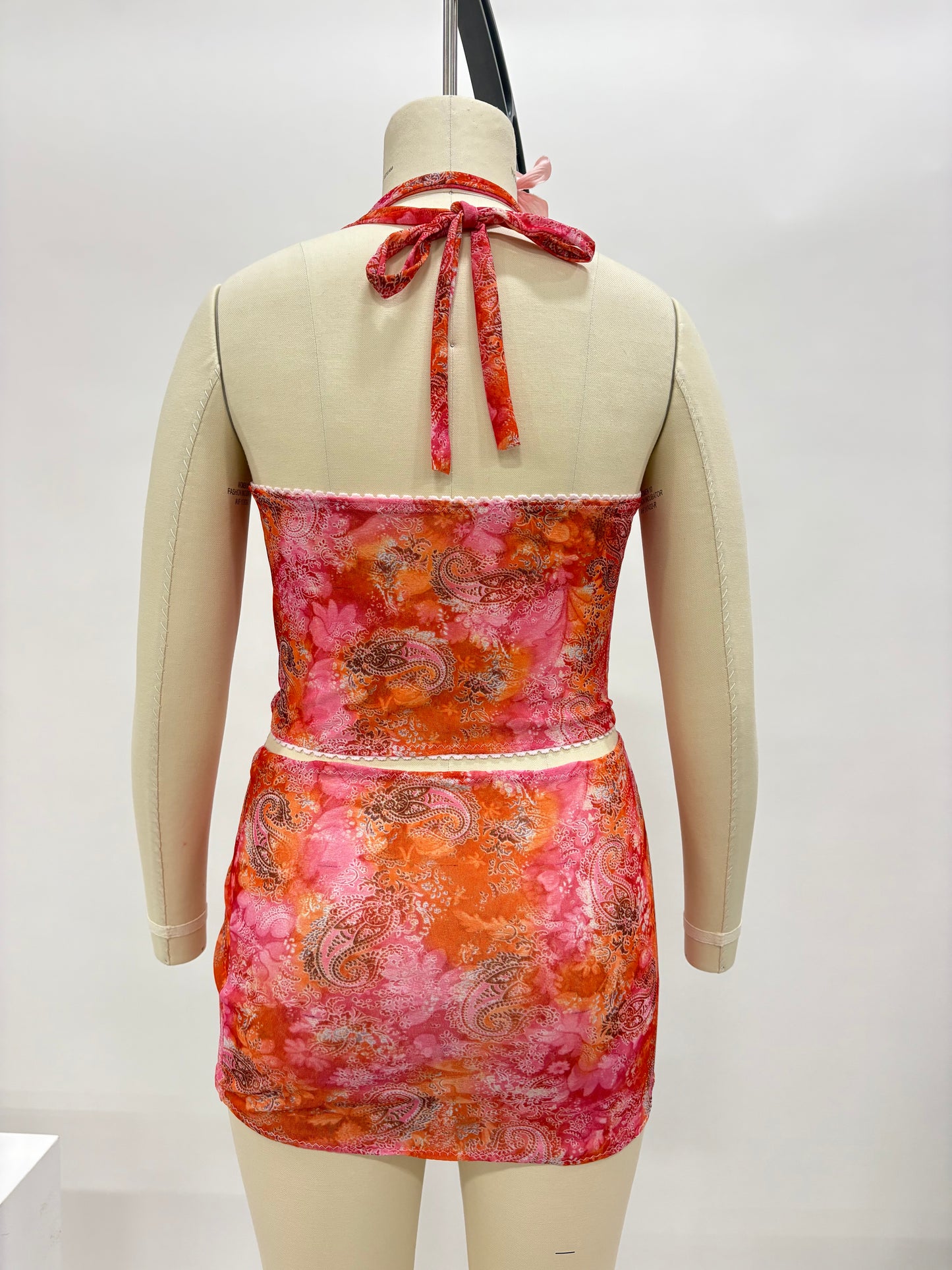 Tropical two-piece set