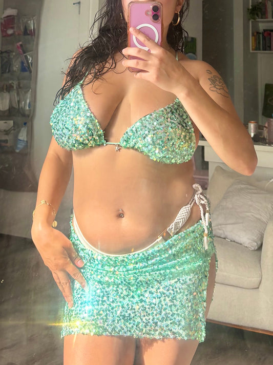 Turks & Caicos Sequin Set